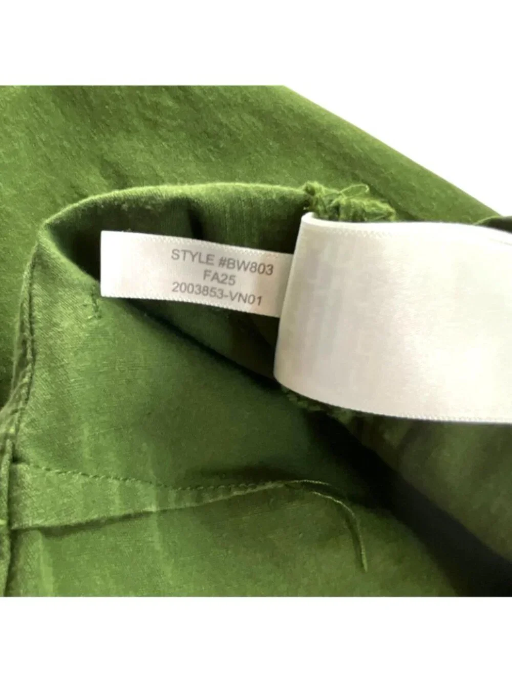 J.Crew Lizzie Pants Womens 27 Green Wide Leg Patch Pocket Stretch Twill Casual